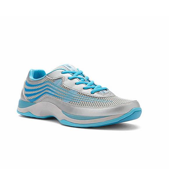 NEW DANSKO women's shayla sneakers in silver metallic - Picture 1 of 1